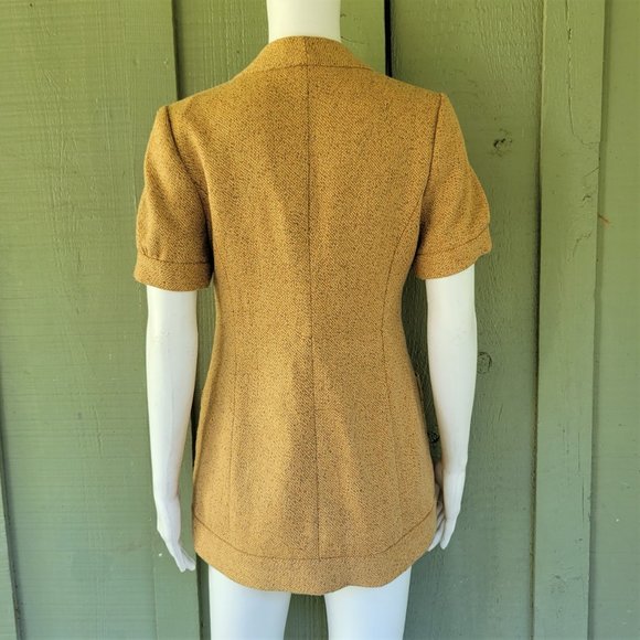 TABITHA Anthropologie Grandpa Cardi Tweed Jacket Blazer 4 - Picture 4 of 5